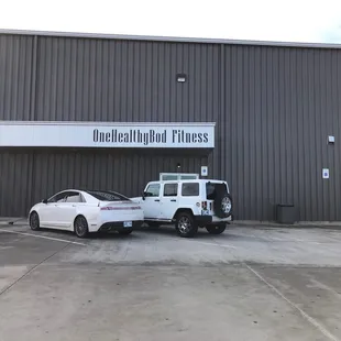 Front of building