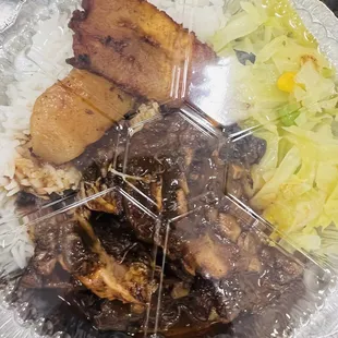 Stew chicken -lunch special