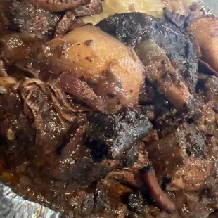 Stewed chicken