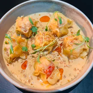 Lobster curry dim sum