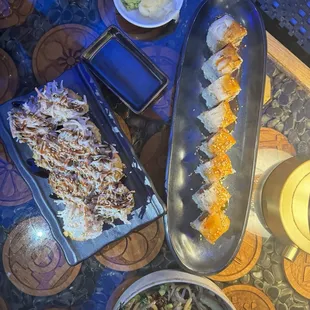 food, sushi and sashimi