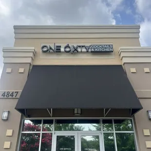 outside