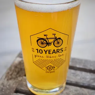 10th Anniversary Pint Glass