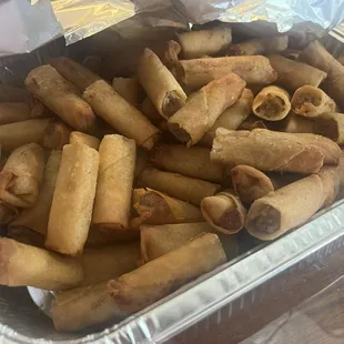 Lumpia party tray (half)