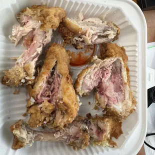 Fried chicken plate....