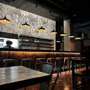 Bar area