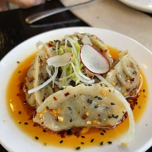 Shiitake dumplings