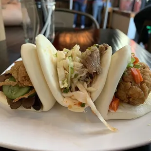 a plate of food on a table