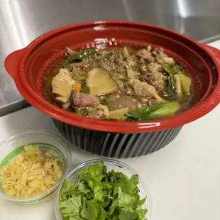 Oxtail soup