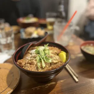 Katsu donburi was also mindblowing