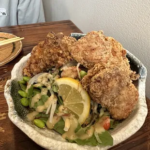 Karaage Salad