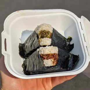 8/15/21 - Soboro (Ginger honey ground beef), Takana (mustard greens)