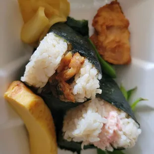 sushi, sashimi, sushi and sashimi, food