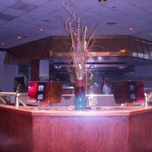 sushi and sashimi, interior