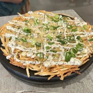 Truffle potato pancake