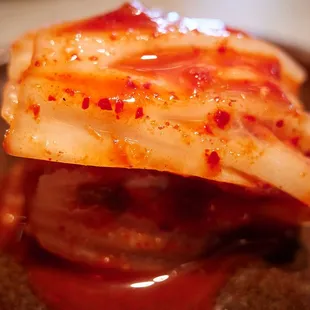 Lunch banchan (fermented kimchee)