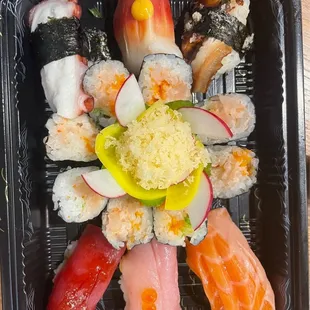 Sushi and maki