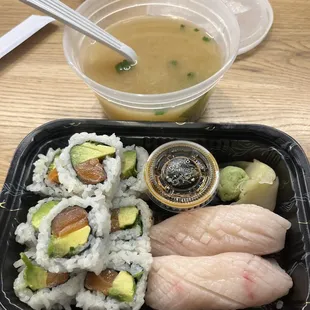 Salmon Avocado Cilantro Roll