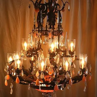 Chandelier from the St. Regis Hotel in Kauai