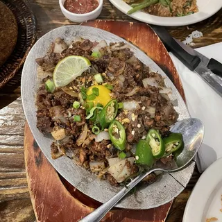Sizzling Sisig