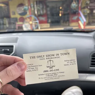 Business card
