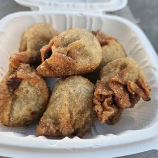 11-7-24. Close-up of the Deep-fried Pork Hash