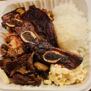 BBQ Combo -short rib, chicken, beef