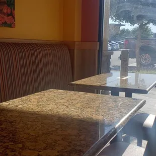 A tae in a corner where the flies congregate