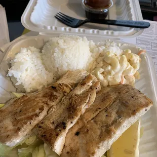 Mahi Mahi Lunch Plate