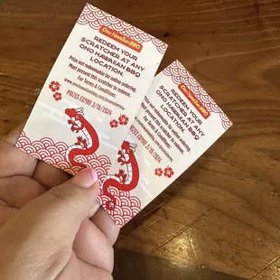 Dragon year scratches