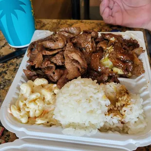 Beef BBQ combination
