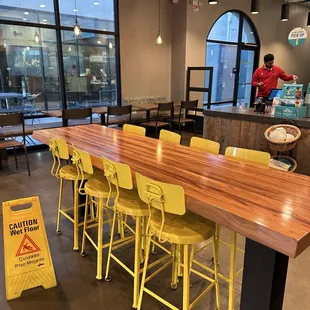 interior, sushi and sashimi