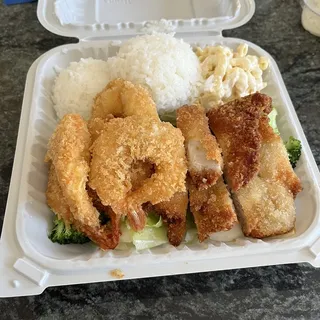 Shrimp & BBQ Chicken Combo