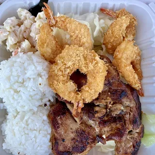 Shrimp & BBQ Chicken Combo