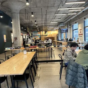 Dining hall where you can find Ono's! There is a bar in the center