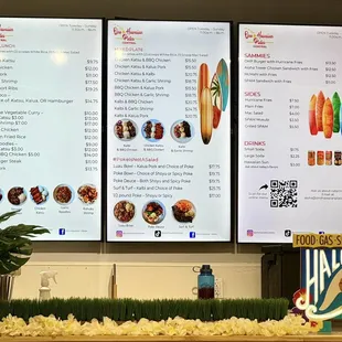 January 2024 menu - Ono Hawaiian Plates - Central location
