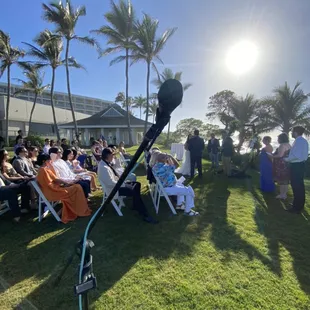 Singing for ceremony!