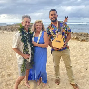 Wedding Ceremony out at Turtle Bay!