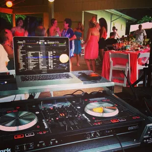 uplighting/DJ/Emcee available