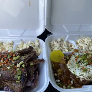 Kalbi Ribs &amp; Loco Moco
