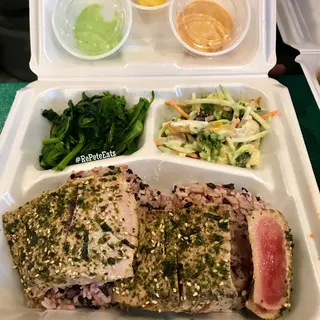 Bento Seared Ahi Sashimi