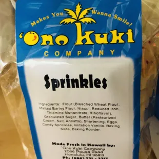 a package of sprinkles
