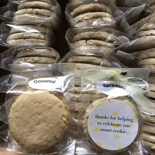 a display of cookies