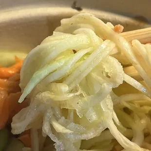 Poke Bowl - Zucchini Noodle