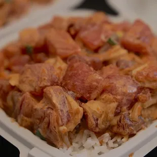 Fresh Spicy Ahi poke bowls *12/24/22