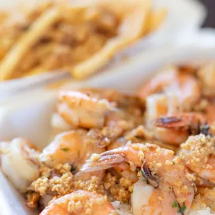 12pc Garlic Shrimp Plate ($16.00)