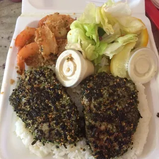 Fresh Furikake Ahi w/Wasabi Aioli