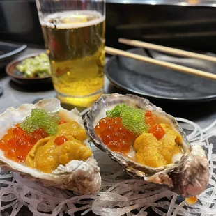 oysters and mussels, shellfish, mussels, food, oysters