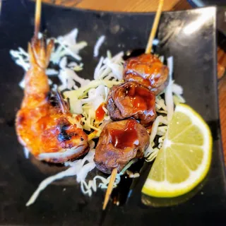 Mushroom Skewers