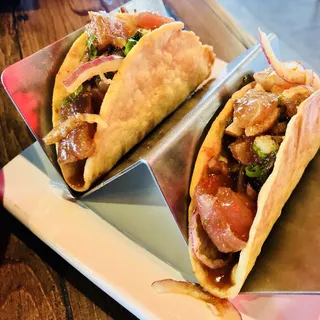 2 Pieces Poke Tacos